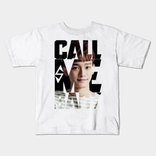 EXO Chen Call Me Baby Typography Kids T-Shirt